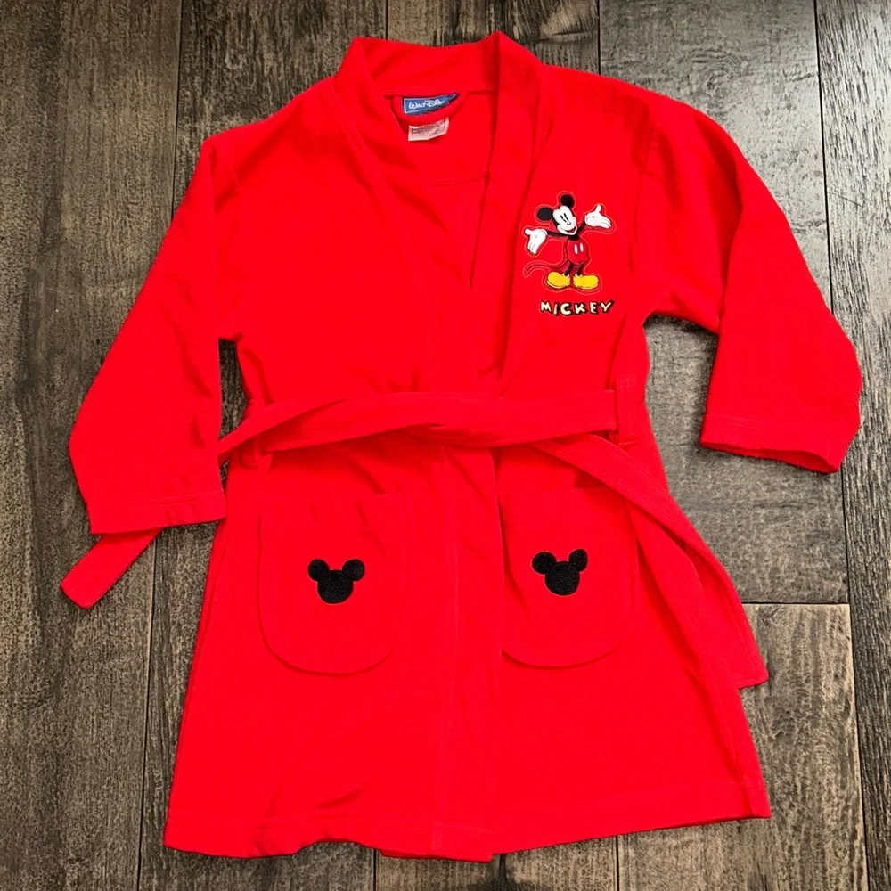 Walt Disney Kid’s Robe Size 4 /‎ 5 Red